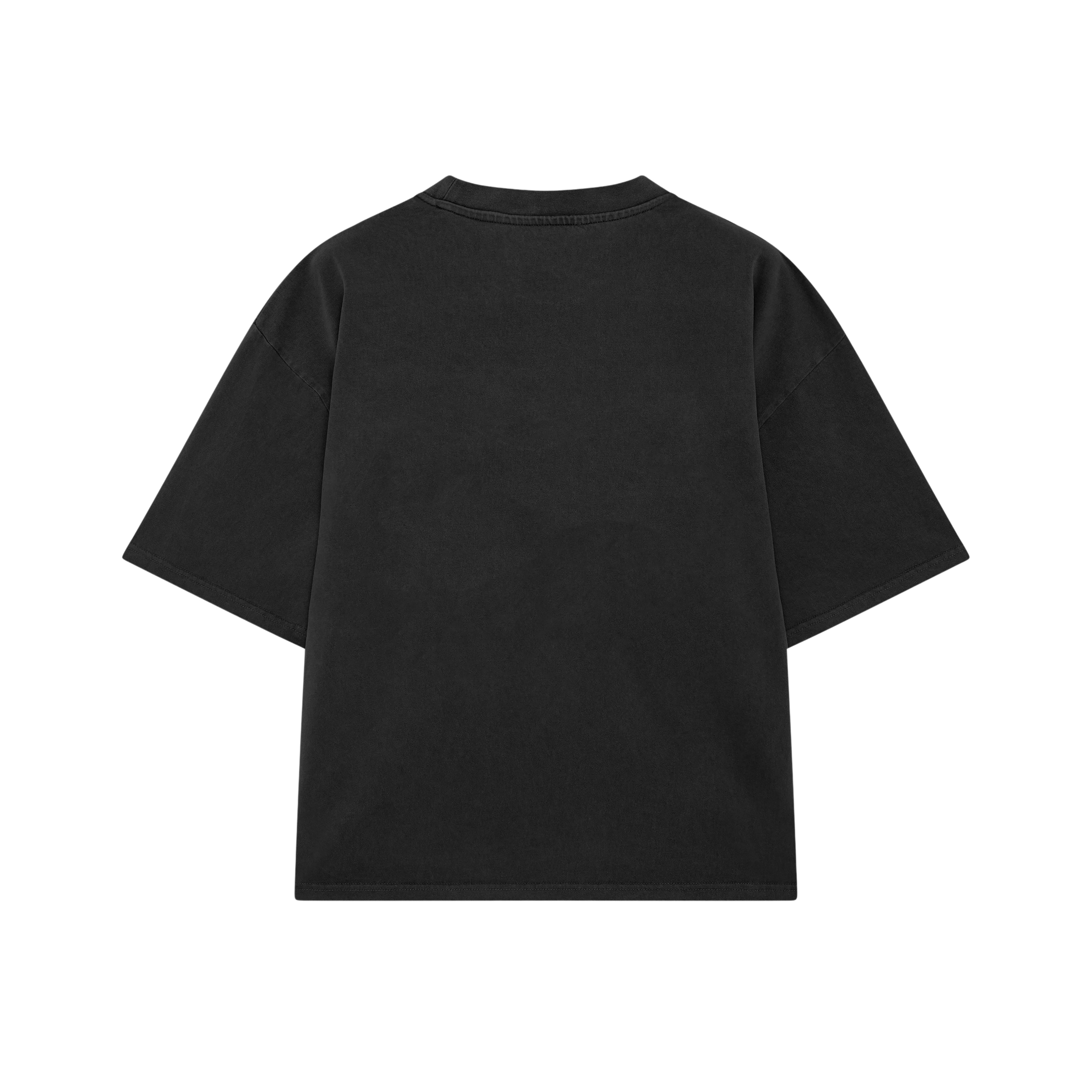 Blank Oversized Black Tee