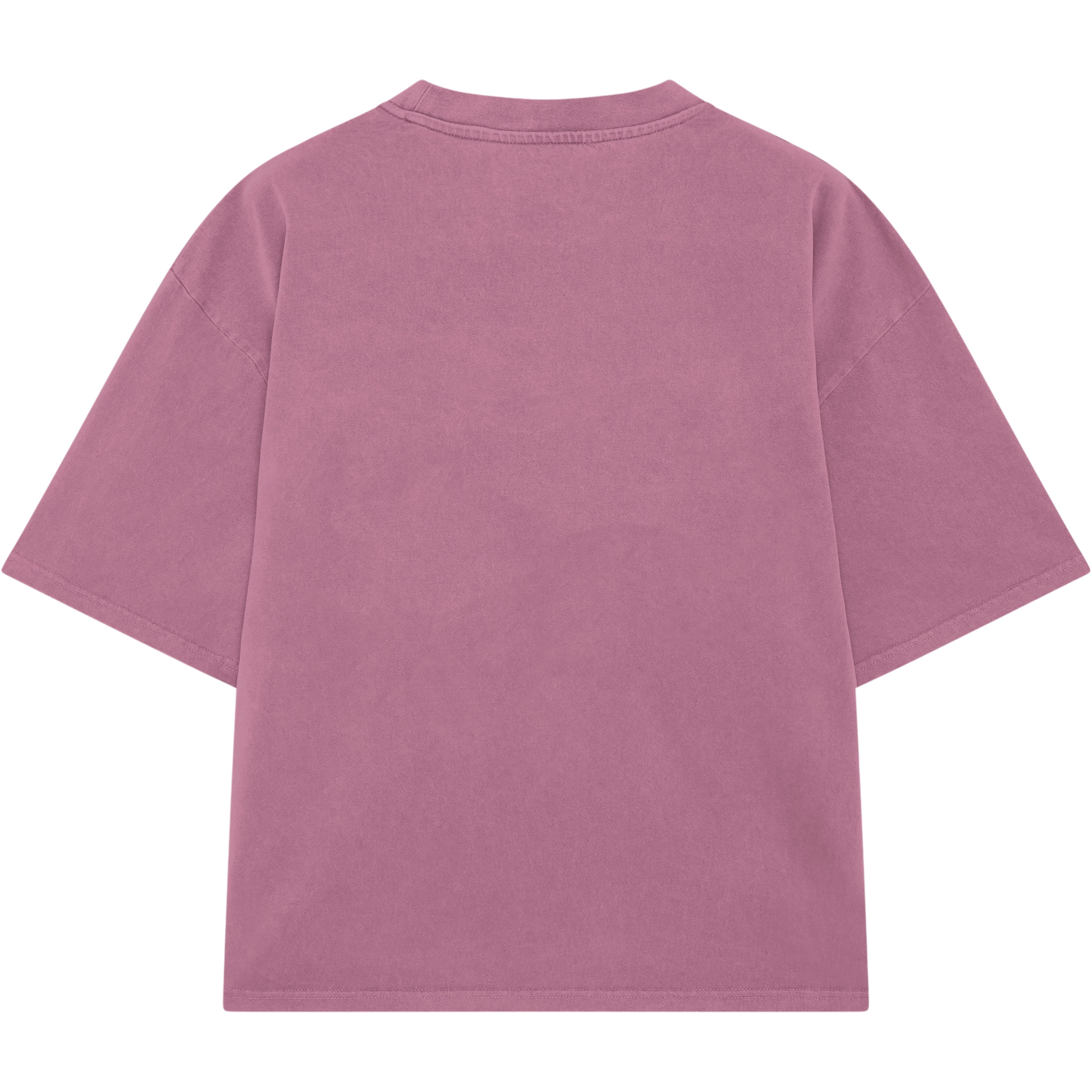 X X ) – Graphic Oversized Tee Onion Pink